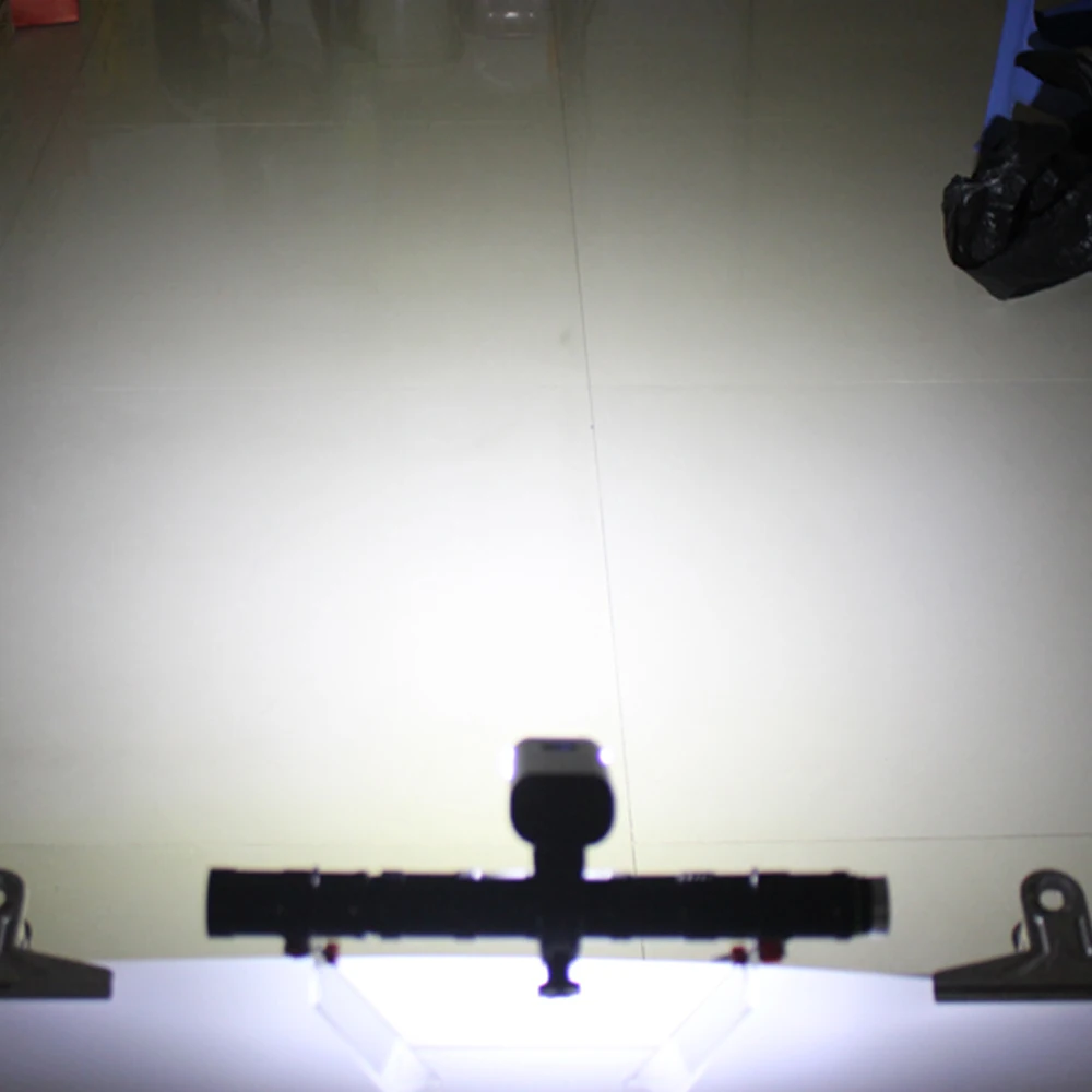 new Bicycle Light 5200mAh LED Headlight USB Rechargeable Bike Light Waterproof Flashlight Cycling flashlight