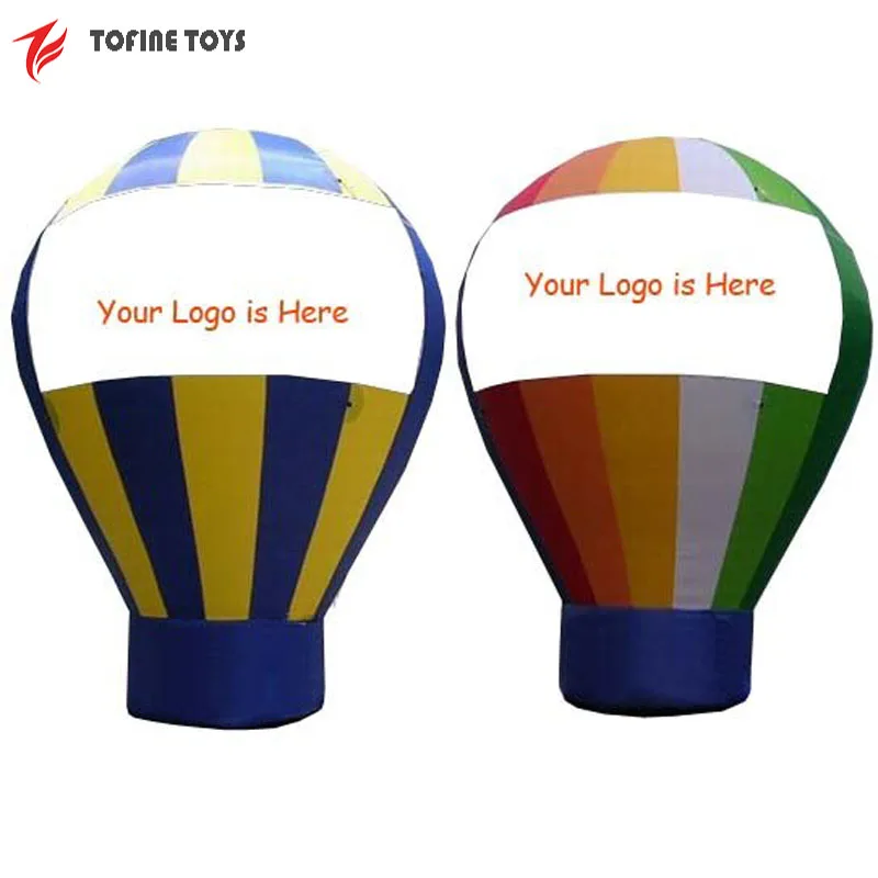 3-10m High Advertising Inflatable Ground Balloon with Customized Brand printing