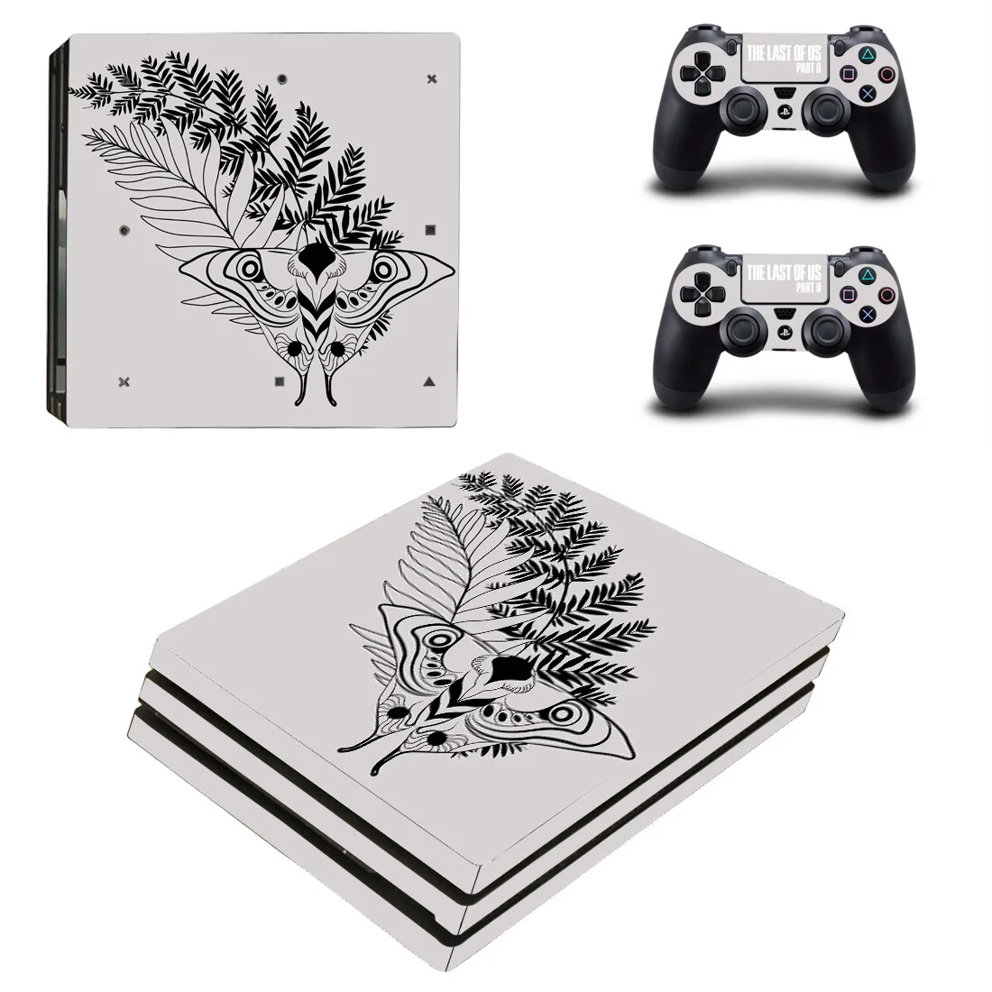 The Last of Us Part 2 PS4 Pro Skin Sticker Decal Cover For PS4 Pro Console & Controller Skins Vinyl