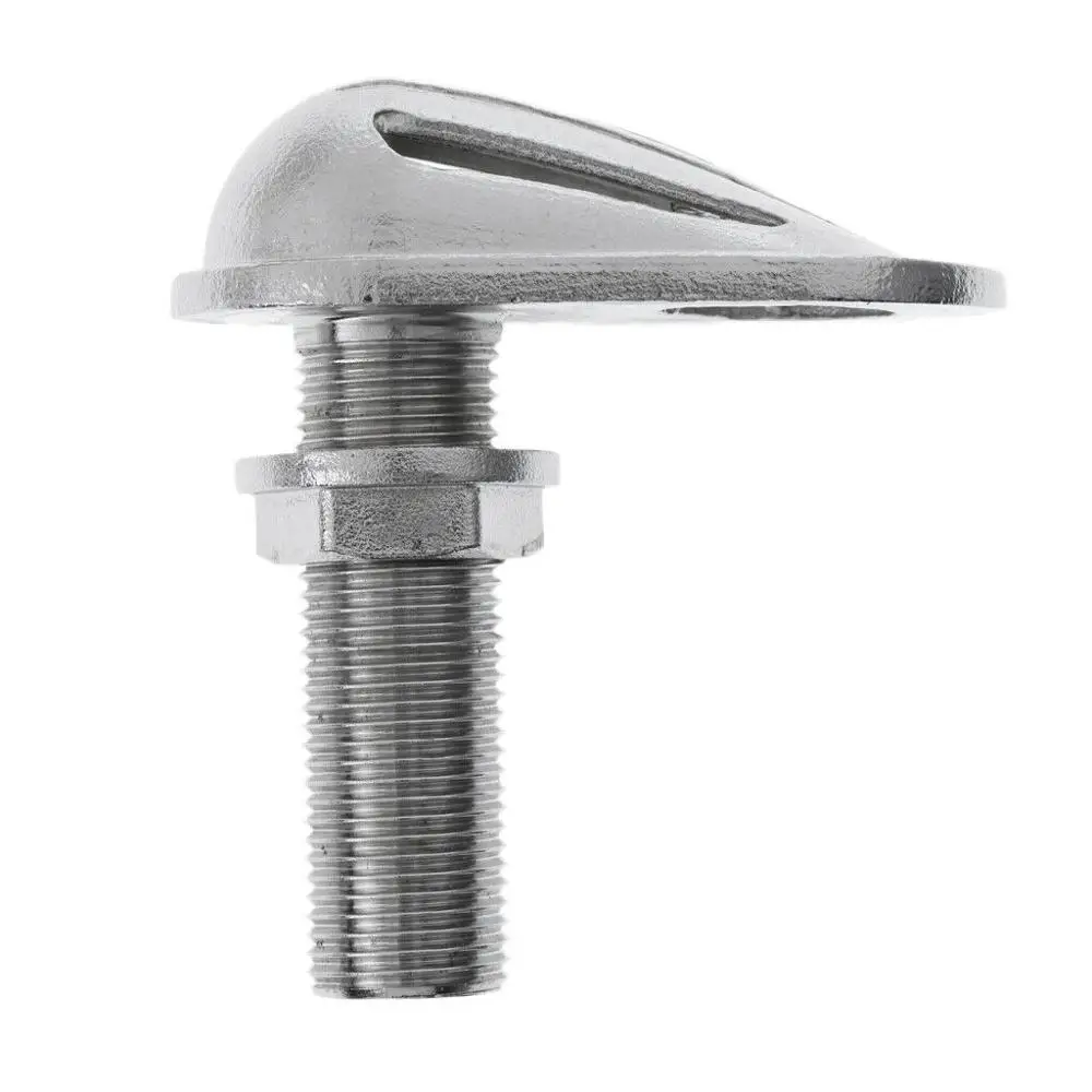 ISURE MARINE 1''316 Stainless Steel  Threaded Thru Hull Fitting Intake Strainer Boat Accessories