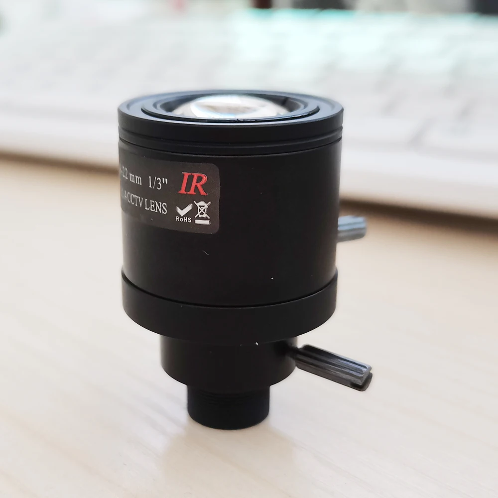 2.8-12mm/9-22mm/6-22mm değişken odaklı Lens IR filtre ile M12 montaj manuel odaklama ve Zoom güvenlik kamerası uzun mesafe görünümü