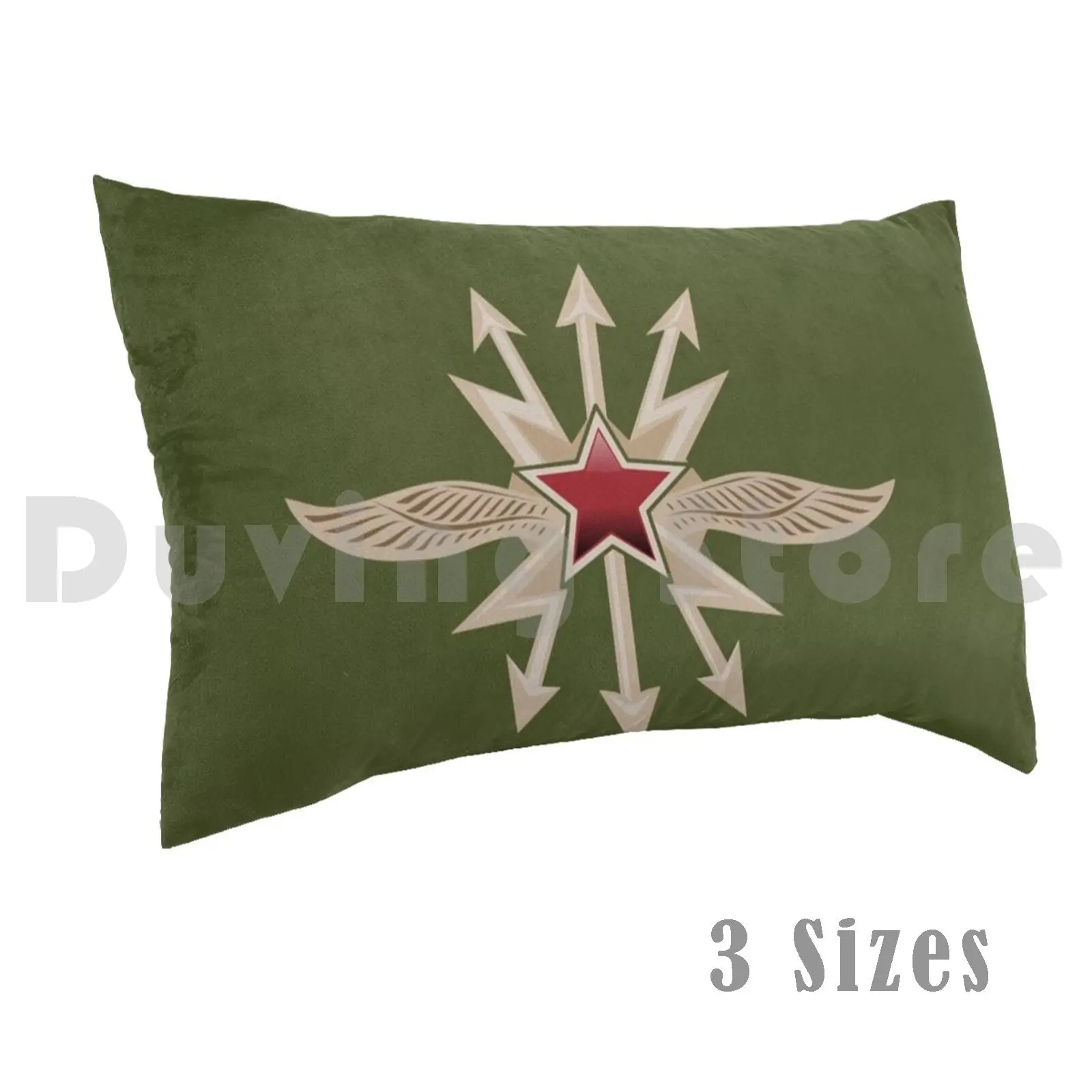 Russian Army , Soviet , Emblem Of The Soviet Signal Troops. Pillow Case Printed 50x75 Emblem Lightening Arrow