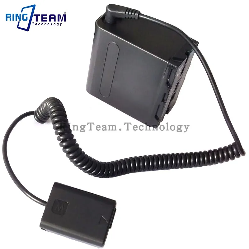 for Sony Micro Single Camera NP-F980D Battery External NP-PW20 Spring Dummy battery Power Supply