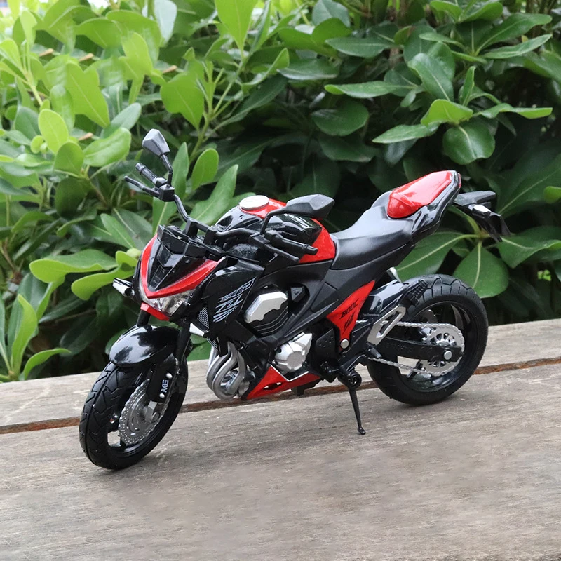 1:12 Kawasaki Z800 Racing Motorcycles Simulation Alloy Motorcycle Model Shock Absorbers Collection Toy Car Kid Gift