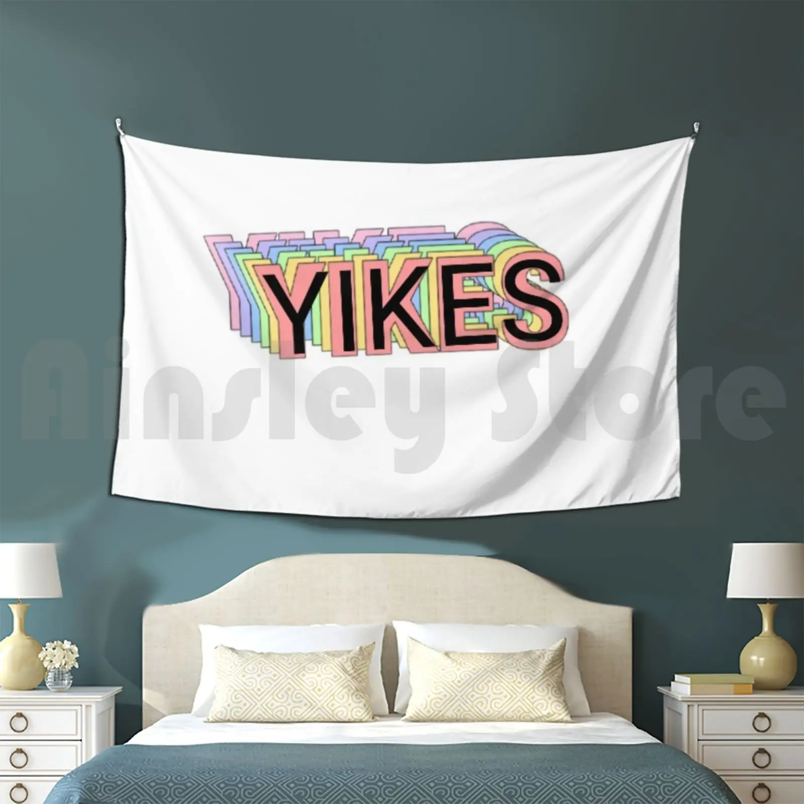 Yikes Tapestry Living Room Bedroom Royal4yikes Yikes Yikes 2021 Nickiminaj Follow Barbz Colorful Pinterest