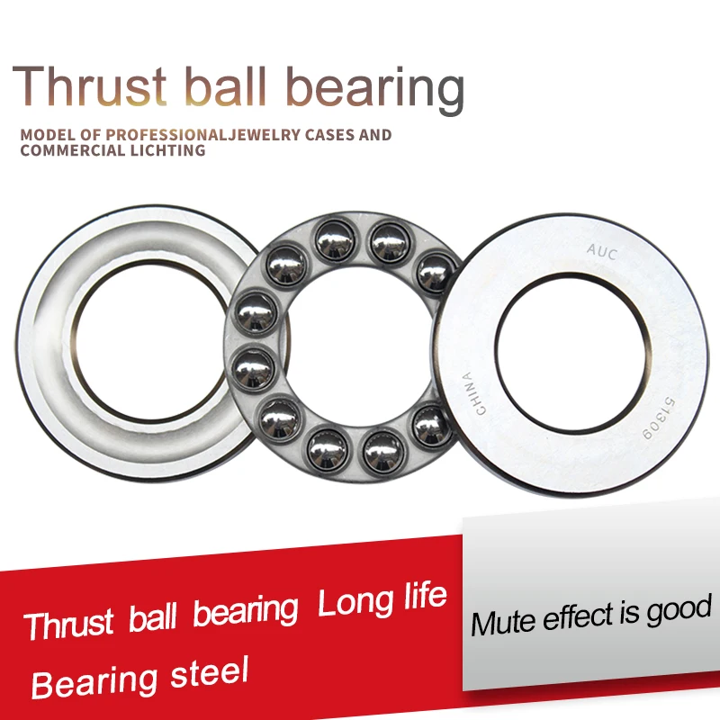 

thrust ball plain bearing 51107 pressure bearing 8107 inner diameter 35 outer diameter 52 thickness 12mm