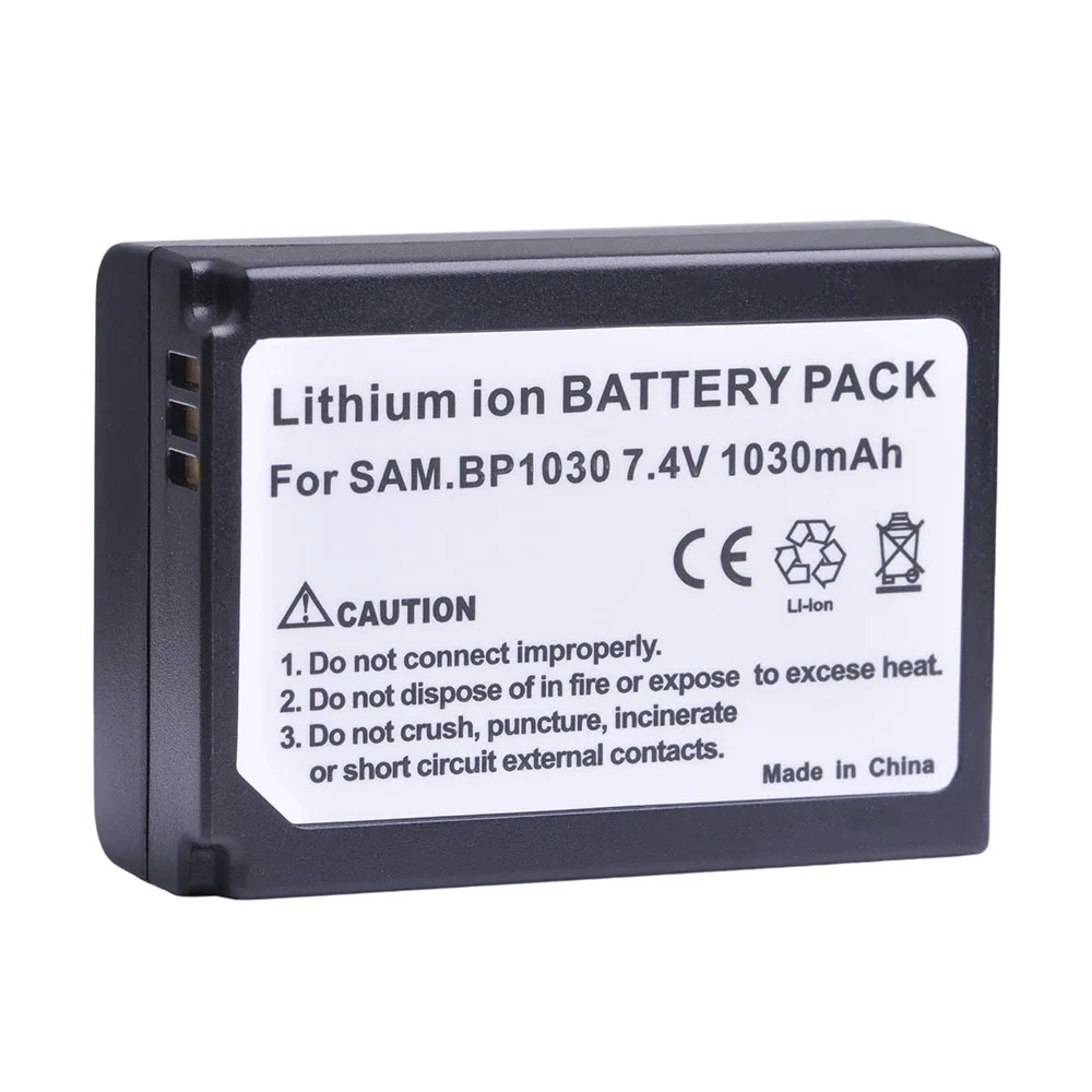 BP-1030 BP1030 BP1130 BP-1130 Rechargeable Battery For Samsung NX200 NX210 NX1000 NX1100 NX2000 NX-300M L10 Camera