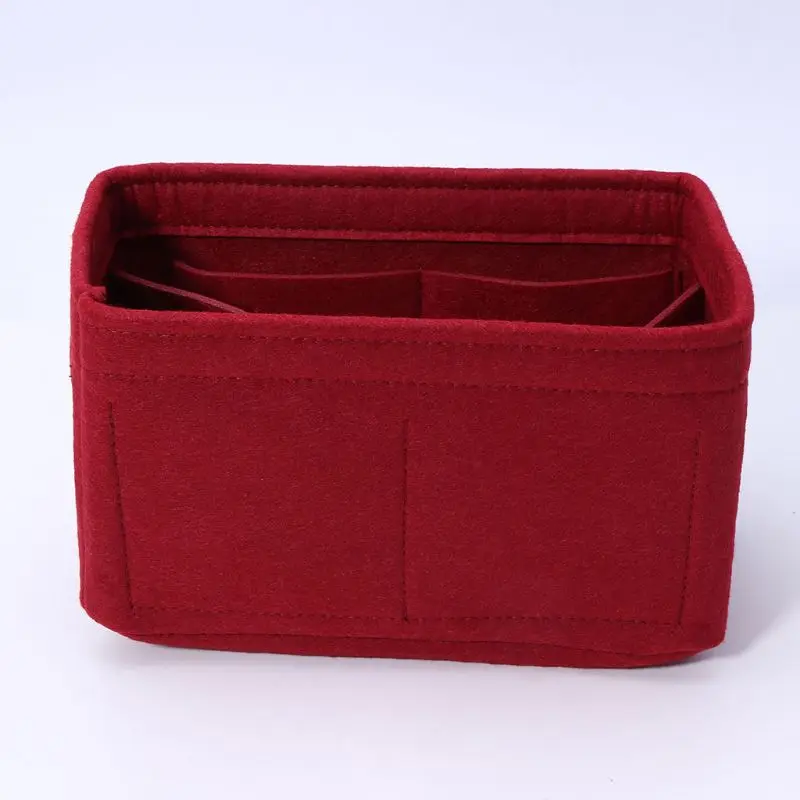 Felt Insert Bag Makeup Handbag Organizer Travel Inner Purse Portable Cosmetic Bags Storage Tote