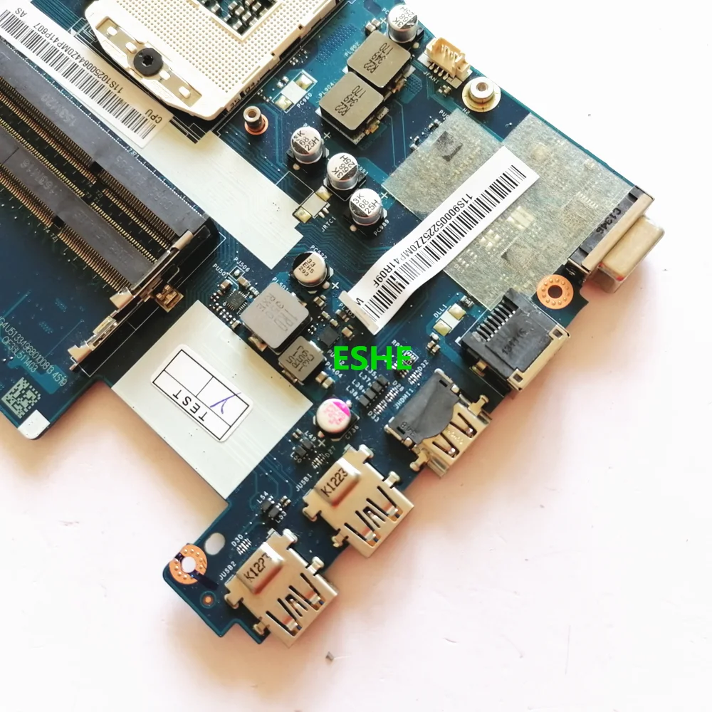 VIWG3/G4 LA-A192P Motherboard für G510S Notebook-Motherboard 11S 90005225   SR17E DDR3 100 % vollständig getestet und hohe Qualität