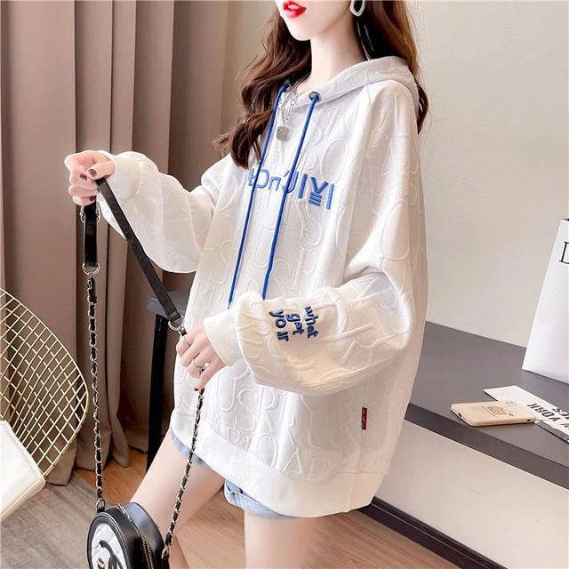Korean Sweatshirt Embroidery Korean Women Fashion Hoodie Embroidery Hoodie Women Hoodies Sweatshirts Aliexpress