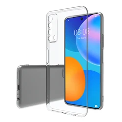 High Quality Camera Protective Case for Huawei Y7A P Smart 2020 2021 Clear Soft TPU Phone Back Cover PSmart2021 Original Fundas