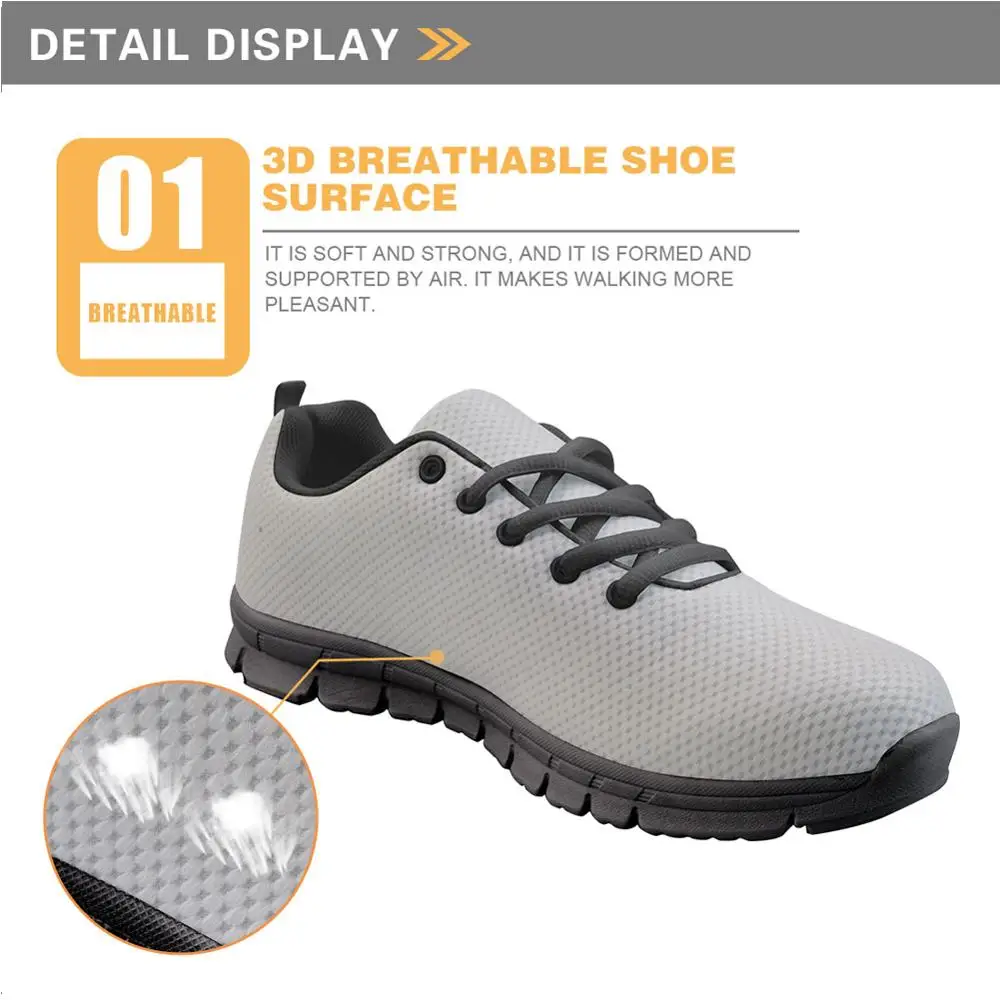 Cute Sugar Skull Print Ladies Sneakers Men Flats Luxury Designer Women Lace Up Jogging Sport Shoes Breathable Male Walking Shoe - view 3