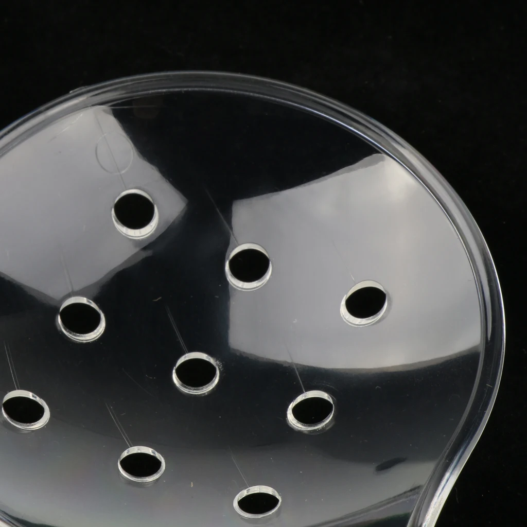 Clear Plastic 9 Holes Ventilated Eye Shield, Keeps Pressure Off Your Eye, Protect The Eye, Allows The Eye to Breath