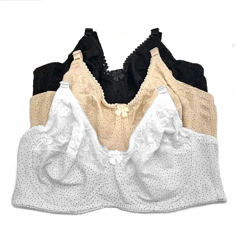 Solid white lace sexy bra Full cup bralette women underwear 46E 46D 46C 44E 44D 44C 42D 42C 40C 40D 38D 36D 34D 36C 38C C22