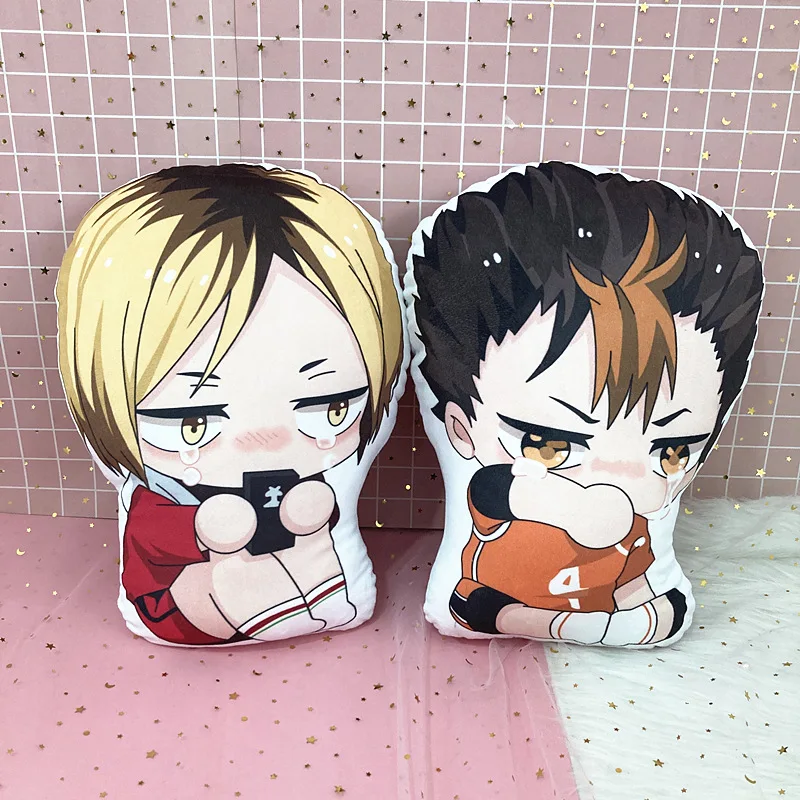 10cm Haikyuu!! Plush Doll Anime Haikyuu Shoyo Hinata Yu Nishinoya Oikawa Tooru Action Plush Pendant Cute Anime Soft Plush Toy