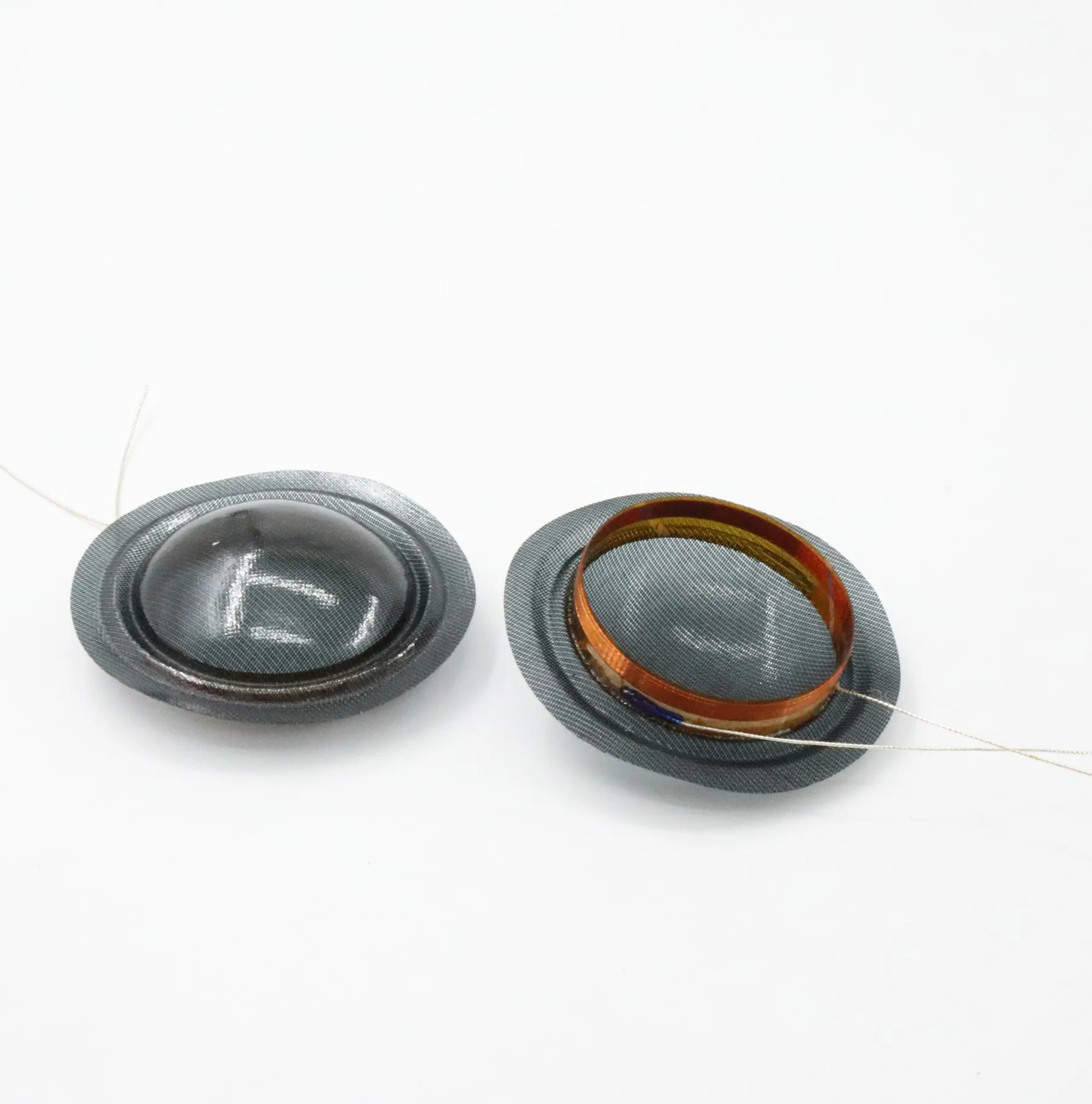 1 INCH 25.4mm 25.5mm Tweeters Voice Coil Black Silk Diaphragm Membrane KSV Treble Speaker Repair Accessories 4ohm