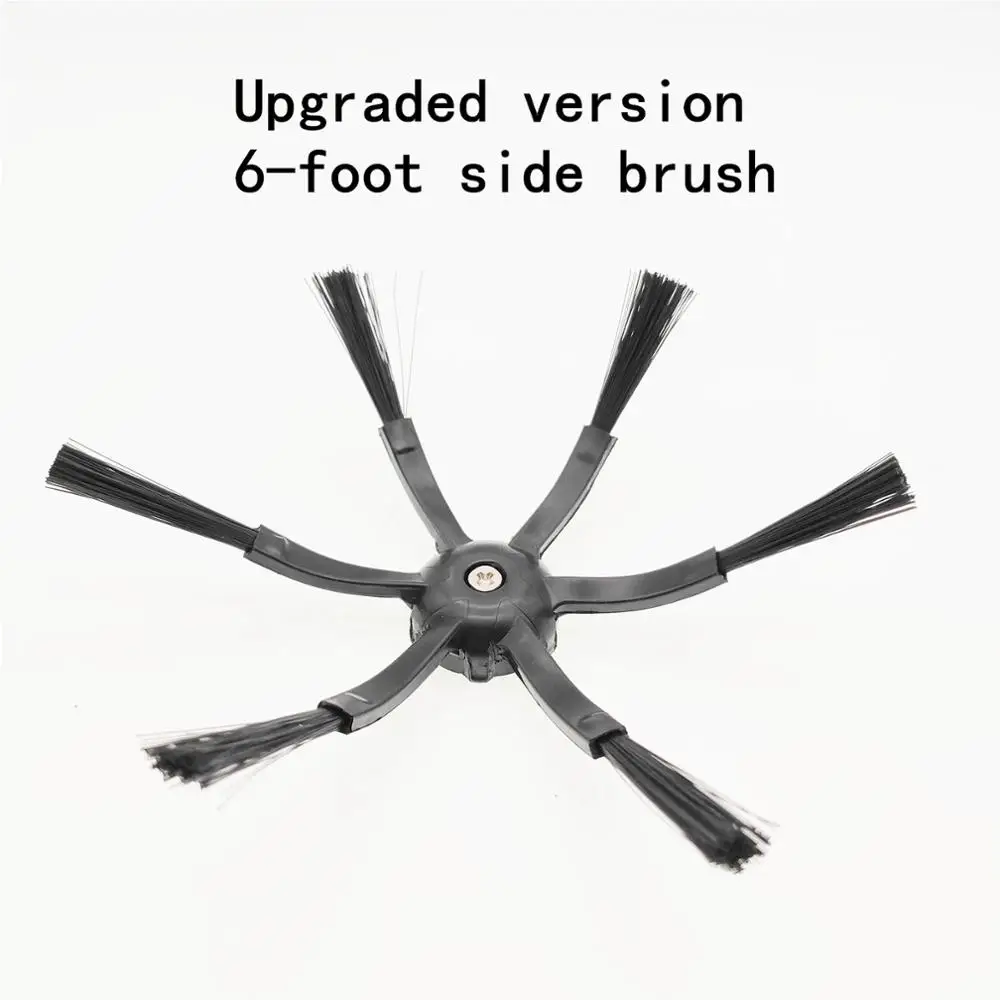 Xiaomi roborock e mijia, conjunto de 5 peças, 6 pés, escova lateral universal, 1/2/1s gen, rockrobo s5 s6 max pure maxv xiaowa mi robot