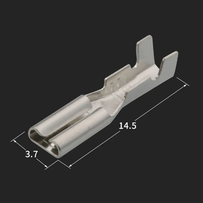 100Sets(200pcs) Female Spade Connector 2.8 Crimp terminal with Insulating Sleeves For Terminals 2.8mm