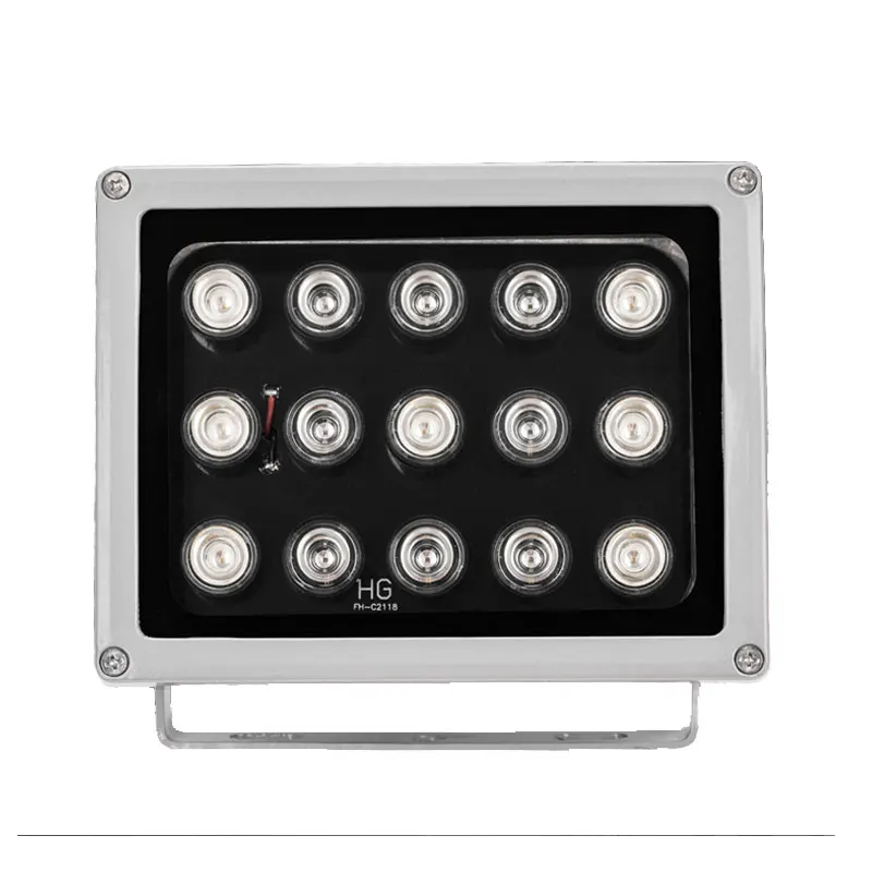 200m IR NightVision  distance IR illuminator infrared lamp 15pcs Array Led IR Outdoor Waterproof CCTV Fill Light for CCTV Camera