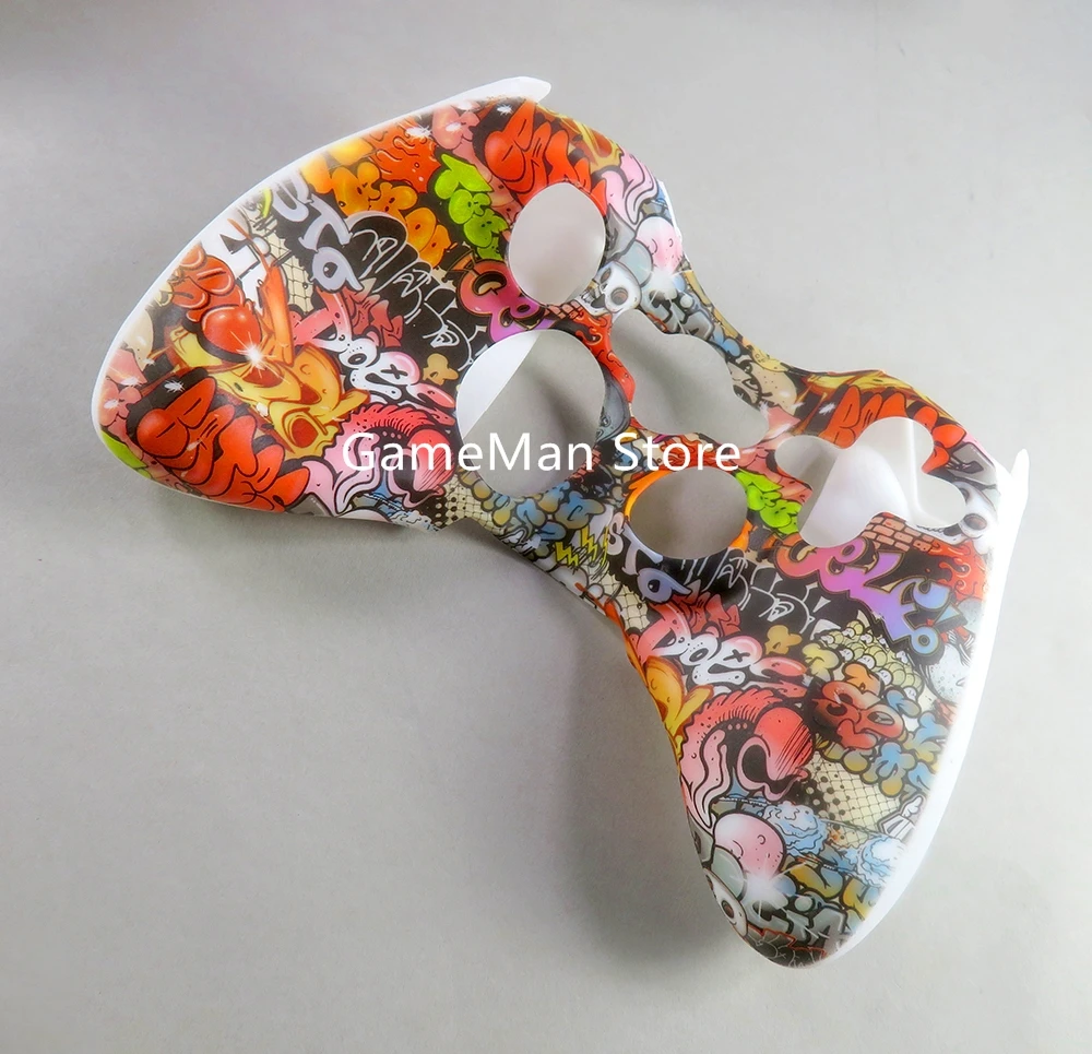 1PC สำหรับ XBOX360 Controller เกมน้ำ Camouflage Handle ซิลิโคนกรณีป้องกันฝุ่นผิวป้องกัน