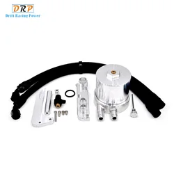 1 Set Aluminum Oil Catch Can Kit For Volkswagen Golf R GTI Scirocco R Audi EA113 Engine Oil Catch Tank Kits