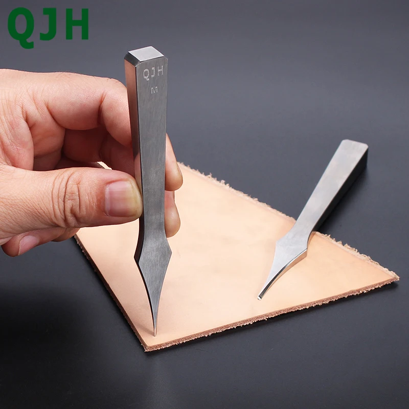 1 tooth high quality leather craft tool punching chisel stitching punching tool leather punching accessories