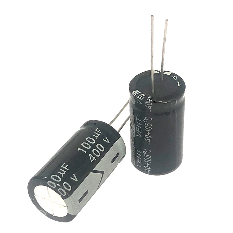 

400v100uf 18x30mm Aluminum Electrolytic Capacitor 400v 100uf 100mf400v 100MFD400v 400vdc 400wv 100mf 100MFD 120uf 150uf 180uf