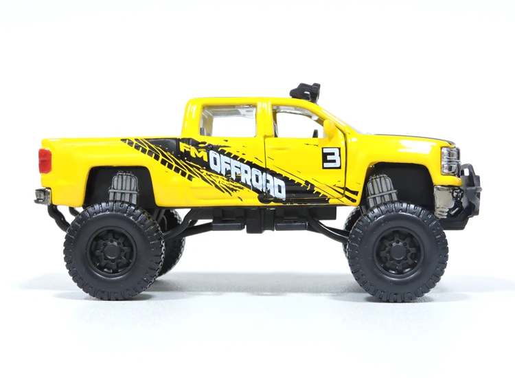 New Specials In Die-cast Metal Silverado Z71 American Model Bigfoot Suv Furniture Display Collection Toys For Children