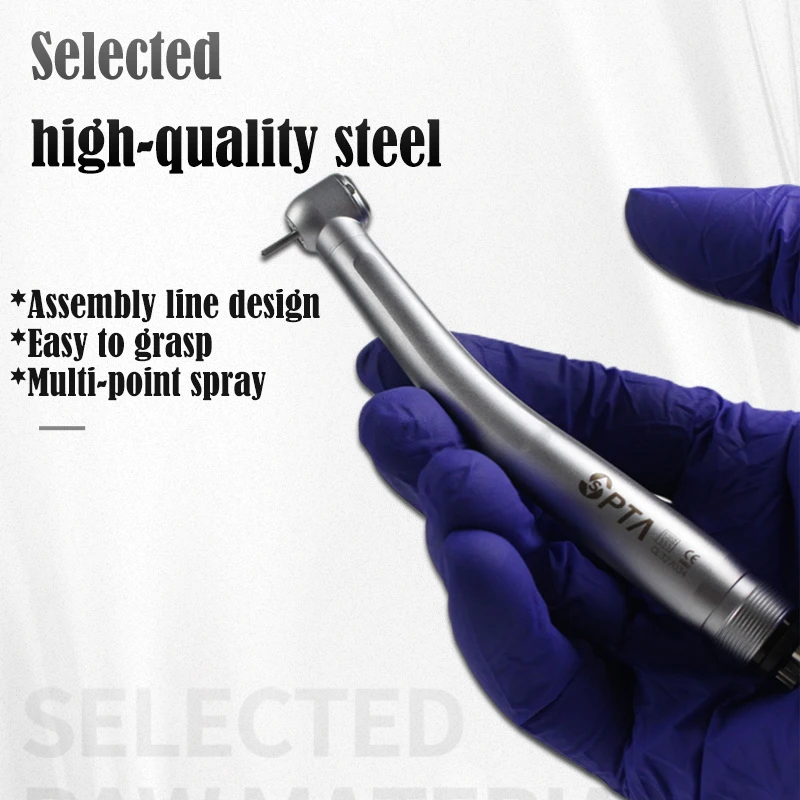 Dental Instrument Push Button Turbine Handpiece 4 water Spray High Speed Drill Dentistry Materials Dentist Micro Retifica Lab