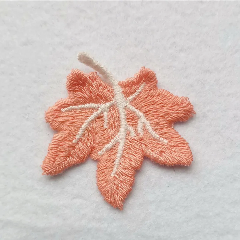 30 Stück/Set, 5 x 4 cm, bestickte Blatt-Applikationen zum Aufnähen, für DIY-Kleidung, Hüte, Nähzubehör, Haarspangen, Stoffdekoration, Aufnäher. – Detail 9