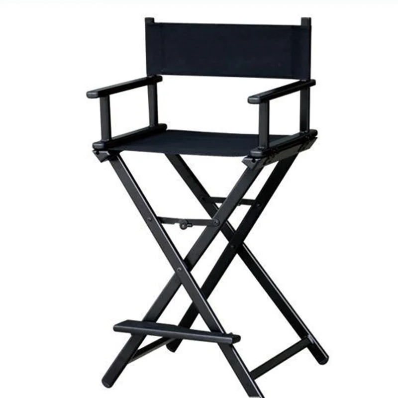 High Aluminum Frame Makeup Artist Director Chair Foldable Outdoor Furniture Lightweight Portable Folding Director Makeup Chair