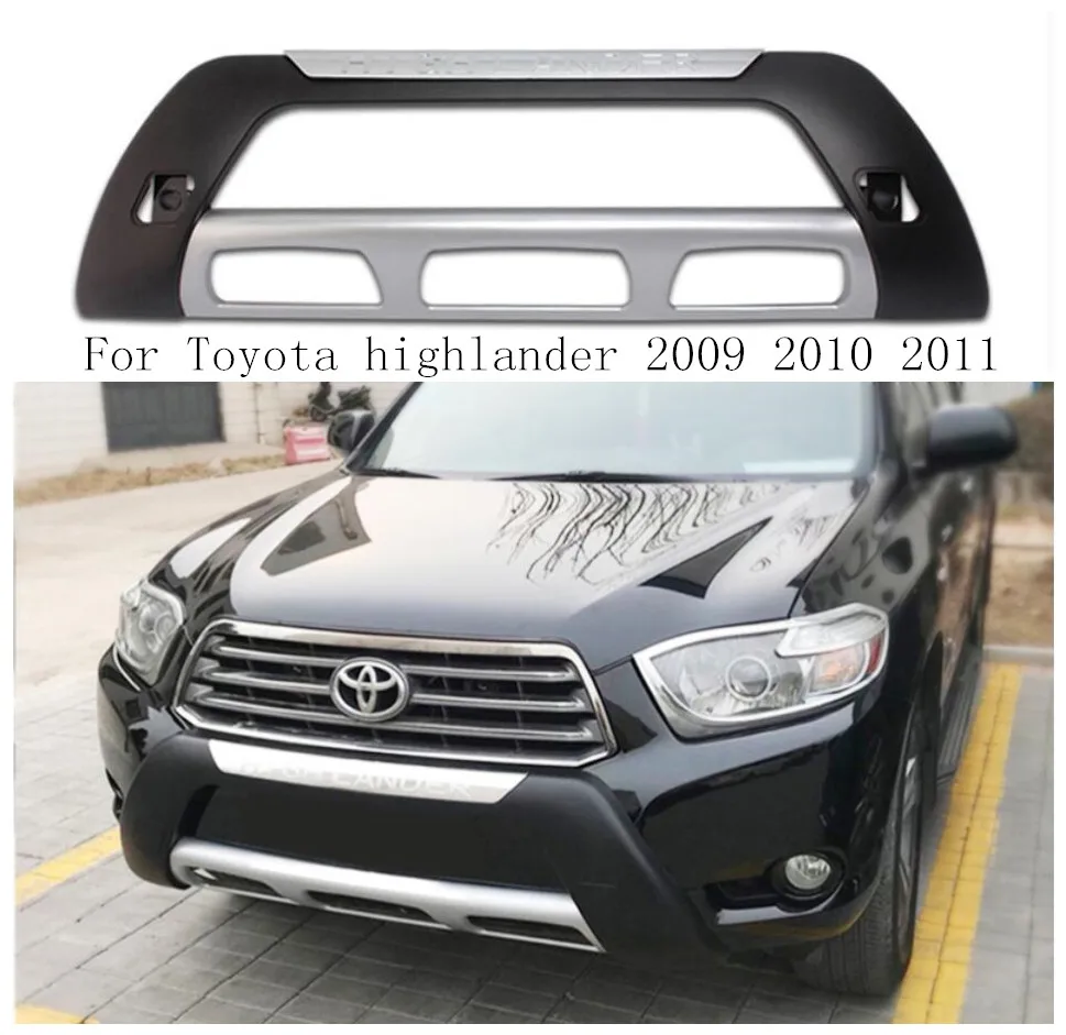 

ABS Front Bumper Protector Guard Skid Plate Fit For 09-11 Toyota highlander 2009 2010 2011