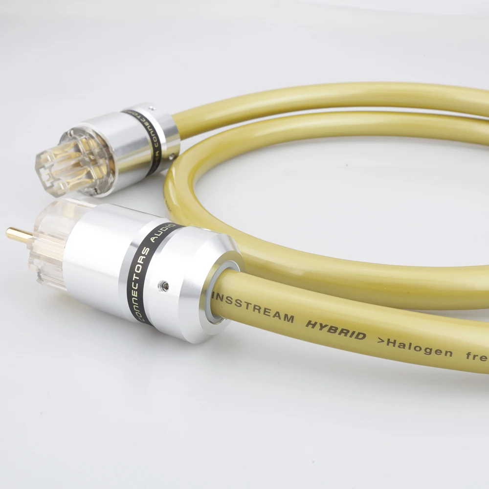 VDH M.C The Mainsstream Hybrid ฮาโลเจนฟรี HiFi Schuko Power อลูมิเนียม Schuko ปลั๊กสายไฟสาย CD AMP