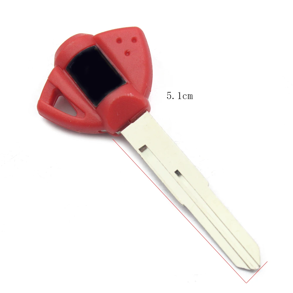 Key Cut Blade Can Be Loaded With Chips 1 Blank Motorcycle Keys For SUZUKI GSR400 GSR600 06-12 GSR750 11-12 SFV650 SFV400