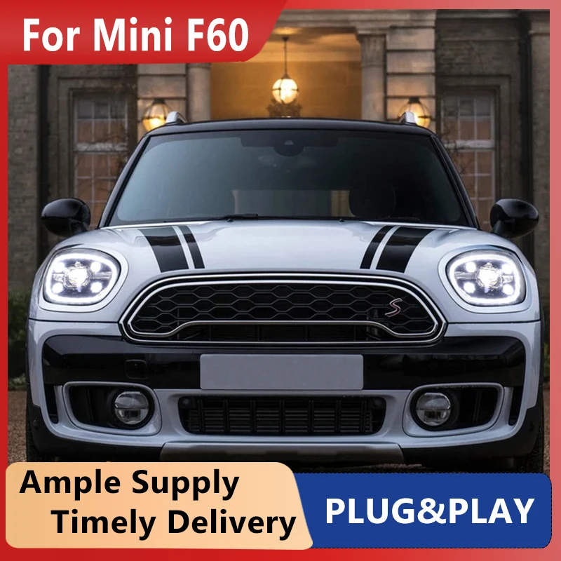 

Car Styling for MINI Countryman F60 Headlights 2017-2019 F60 LED Headlight DRL Head Lamp LED Projector Beam Accessories
