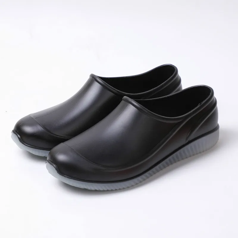 คนรักออกแบบกันน้ำ Pvc Loafers รองเท้าผู้หญิงข้อเท้ารองเท้า Rain Boots รองเท้ายาง2021สีทึบตกปลา Boot สำหรับสตรี