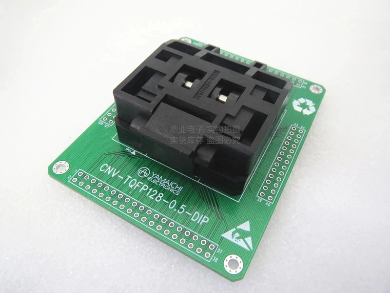 

Оригинальный YAMAICHI IC Тесты сиденье IC51-1284-1433 TQFP128 сжигание программист QFP128 гнездо адаптера