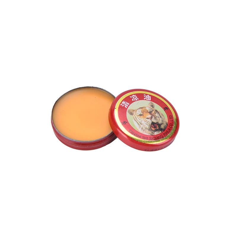 5pcs/lot Natural Tiger Balm Essential Oil Treatment Of Influenza Cold Headache Dizziness Muscle Tiger Balm Ointment