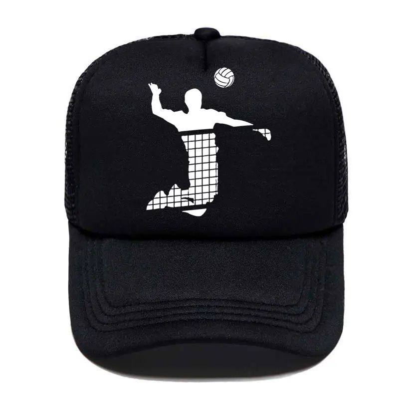 Men woman Unisex Baseball Cap Volleyballer Outdoor Sun Hat Adjustable Sports caps in Mesh Hat