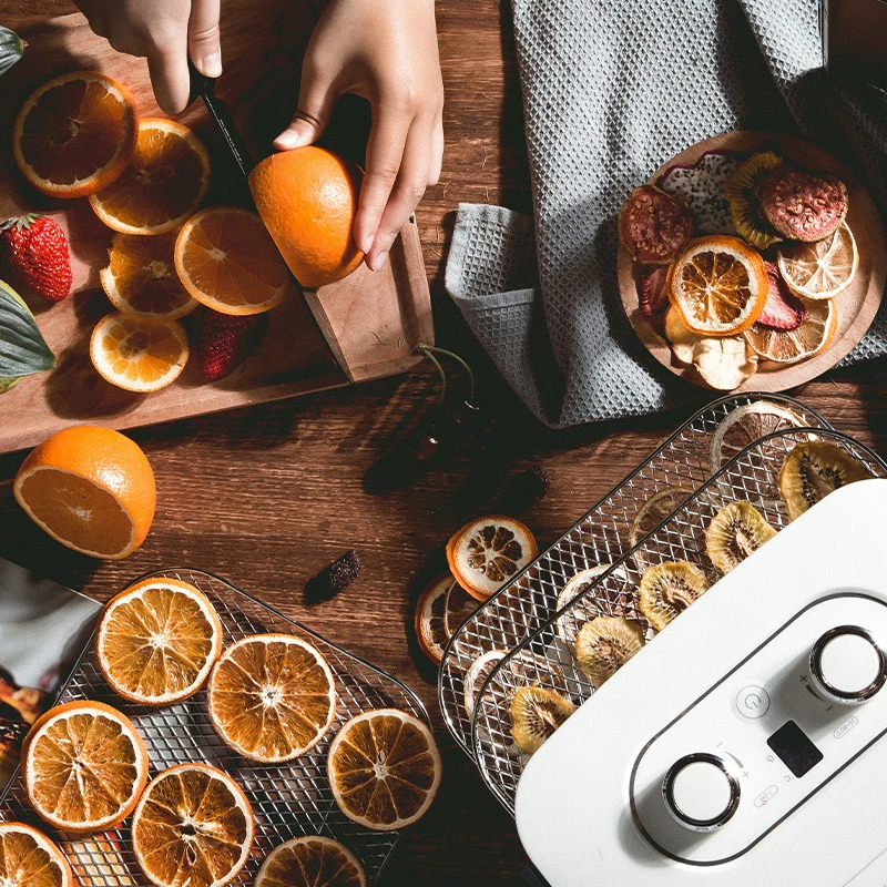 MR6255 MINI Obst Trockner Obst Trockner Haushalt Lebensmittel Dehydration Luft Trockner Kleine Snack Gemüse und Obst Trockner 220V Vier schichten