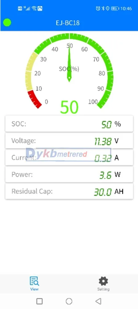 Bluetooth APP batteria Monitor DC 8-120V 50A capacità display Tester Tester LiFePO4 Li-ion litio piombo-acido 12V 24V 36V 48V