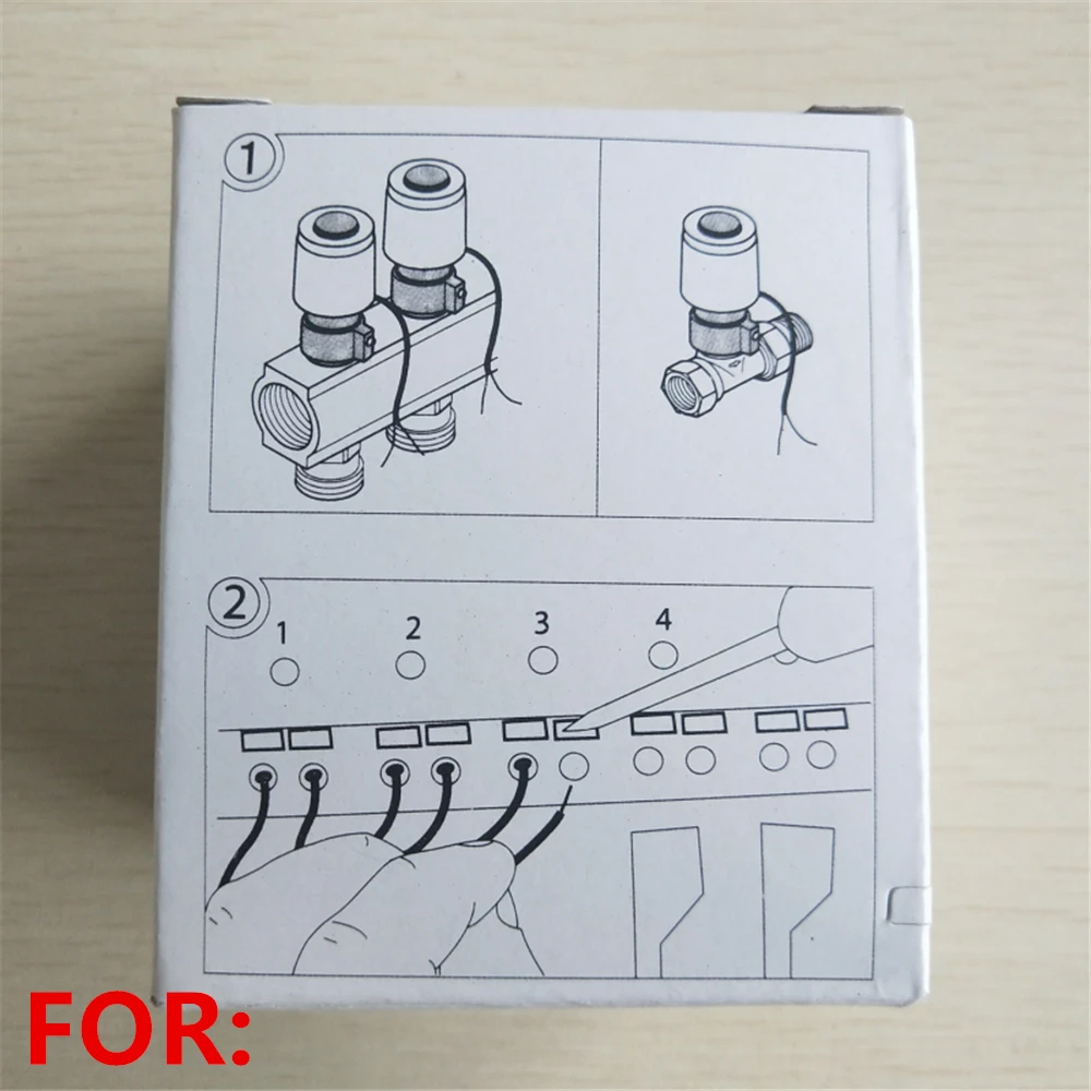 Floor Heating Water Heater Electric Heating Actuator Floor Heating Actuator Water Separator Special Solenoid Valve