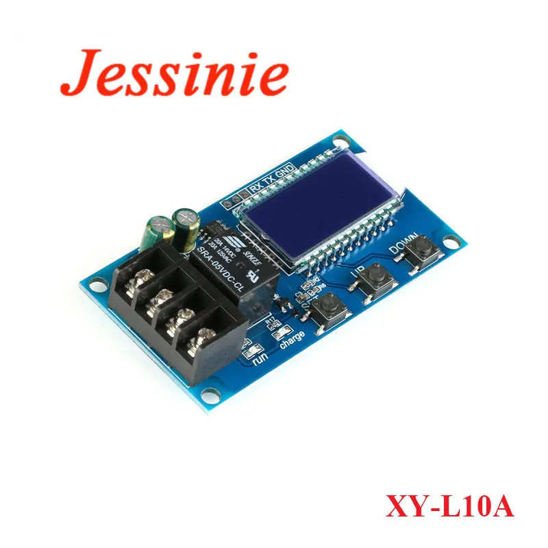 6-60v 30A 10A Solar Battery Controller Charge Protection Board Charger Time Switch 12v 24v 36v 48v Lead-acid Battery Capacity