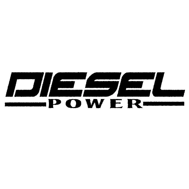 Diesel Power JDM Vinyl Decal Car Sticker Power Stroke Truck Diesel Soot Stacks Styling Accesso 18*3.5cm