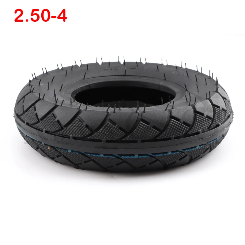 

Good Quality 2.50-4 Tire and Inner Tube 2.50-4" for Hand Truck/Utility Cart Gas & Electric Scooter Bike Gas Scooter Bike Motor