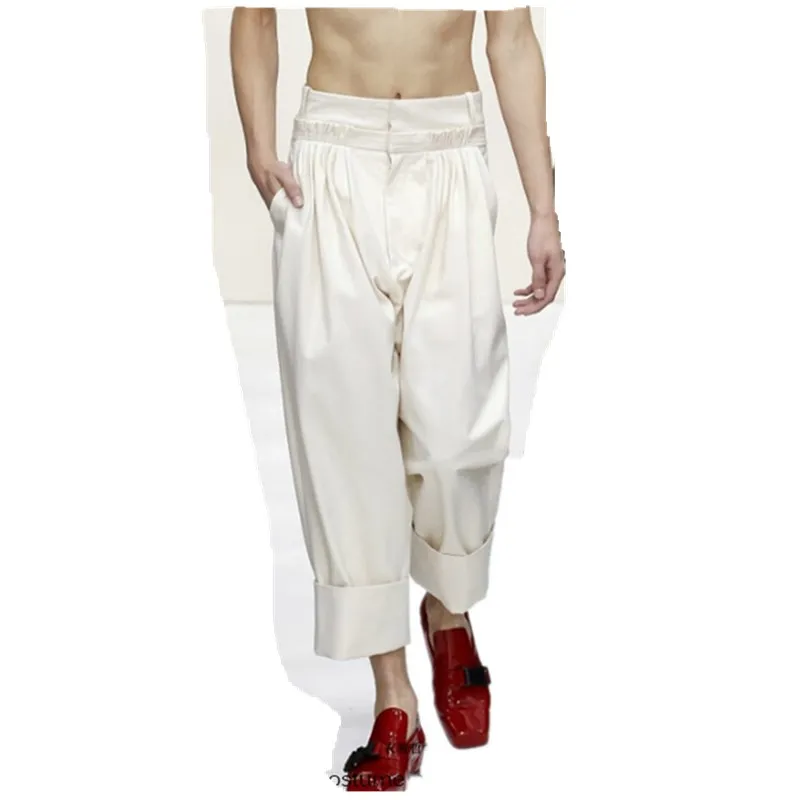 27-44  Self - made original 2021 new men's casual trousers with slacks New designs for men's oversized pants