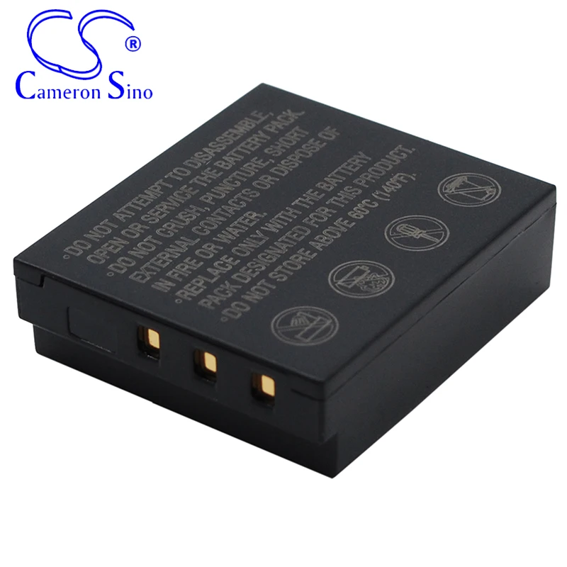 بطارية كاميرسينو لايكا X1 يناسب لايكا 18706 BP-DC8 بطارية الكاميرا 1400mAh 3.70V ليثيوم أيون الأسود EA-DC-8