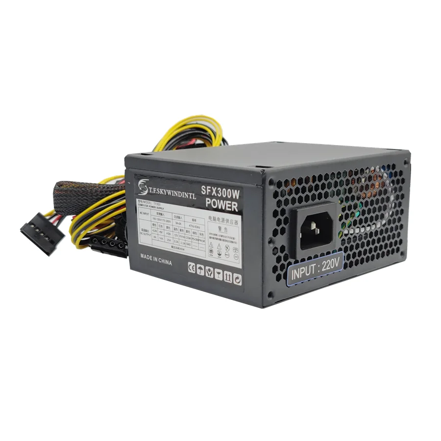 ONLY 220V 250W 300W 350W 400W PC power supply Power Source SFX PSU For Computer Mini Case PC HTPC NAS