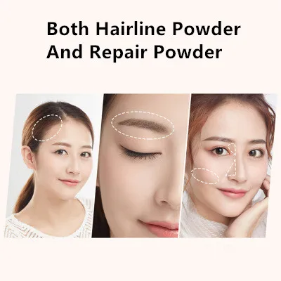 Hair Fluffy Powder Instantly Black Root Cover Up Natural Instant Hair Line Shadow Powder Hair Concealer Coverage T0438