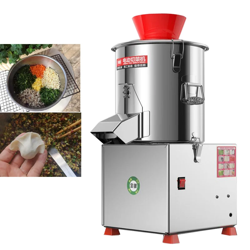Listrik Komersial Sayuran Mesin Potong 20 Tipe 180W Sayuran Pangsit Mesin Pengisian Mesin Membuat Memotong Mesin 220V